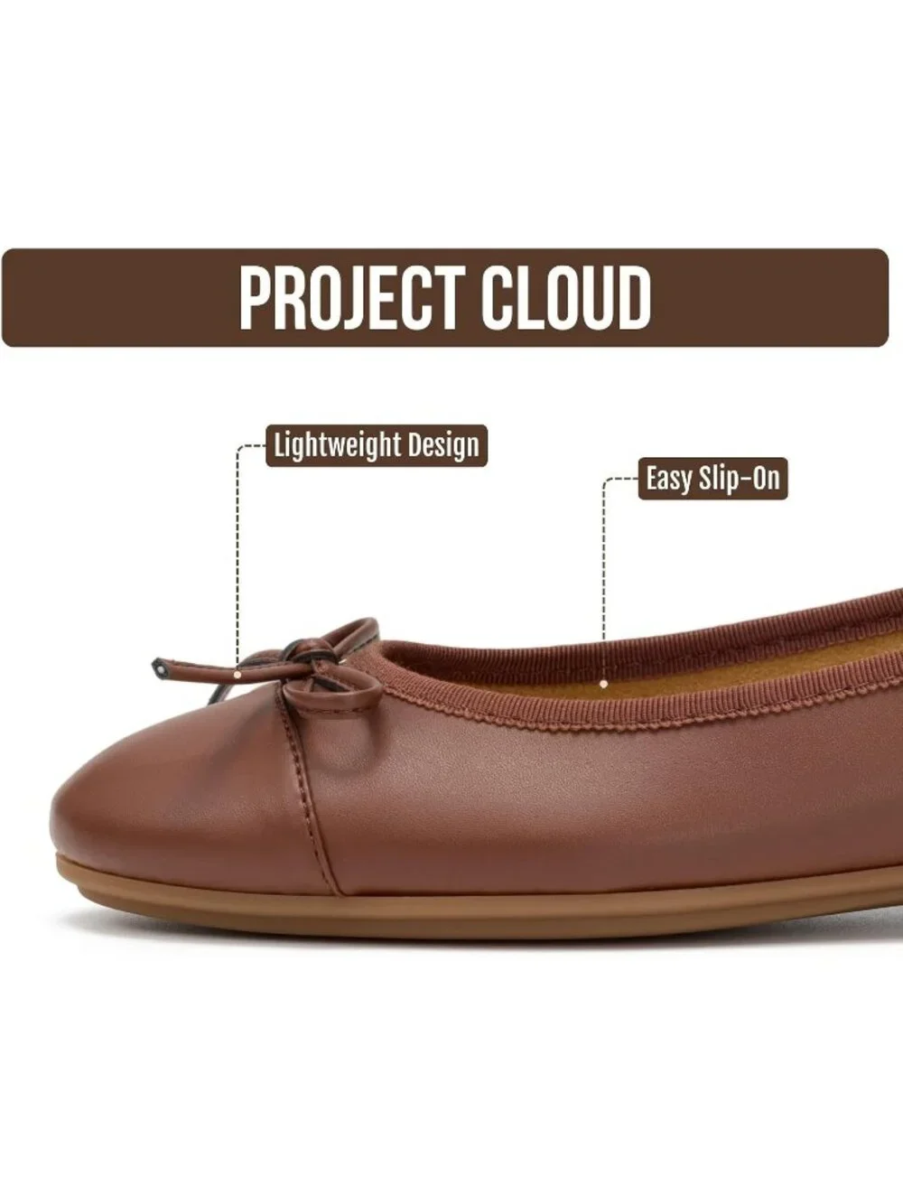 Women's Choco Brown Ashley Insole and Lightweight Non-Slip and Comfortable Shoes